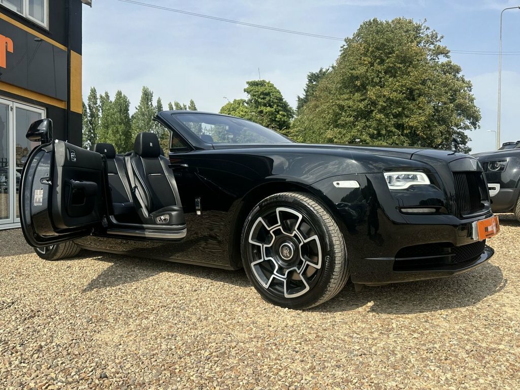 Rolls-Royce Dawn 6.6 V12 Convertible Euro 6 563 Bh Black #3