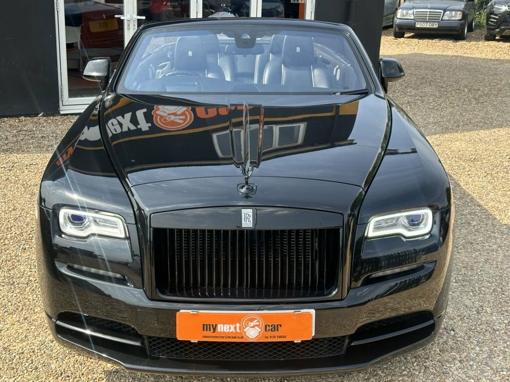 Rolls-Royce Dawn 6.6 V12 Convertible Euro 6 563 Bh Black #6