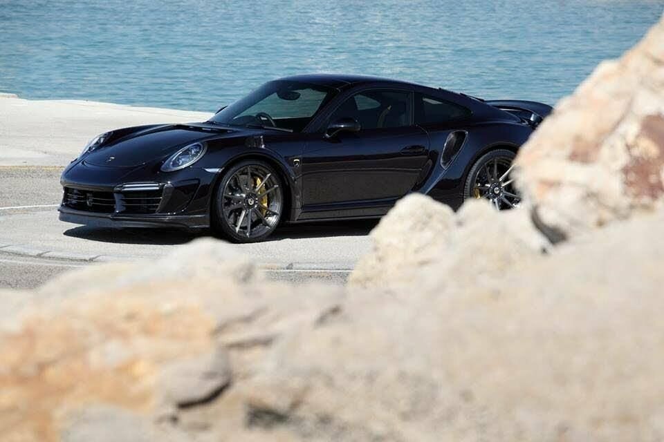 Porsche 911 3.8L 991 Turbo S Black #2