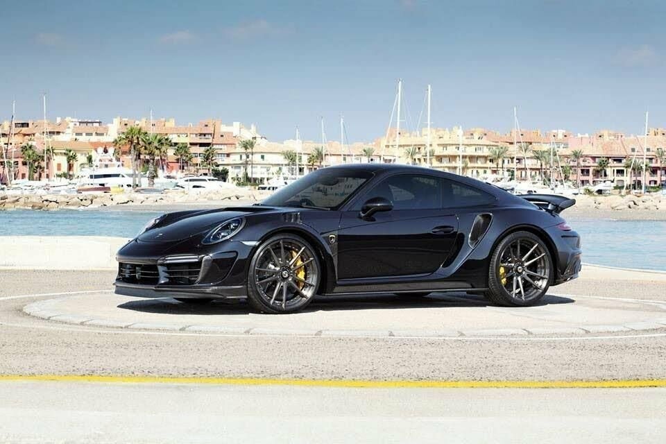 Porsche 911 3.8L 991 Turbo S Black