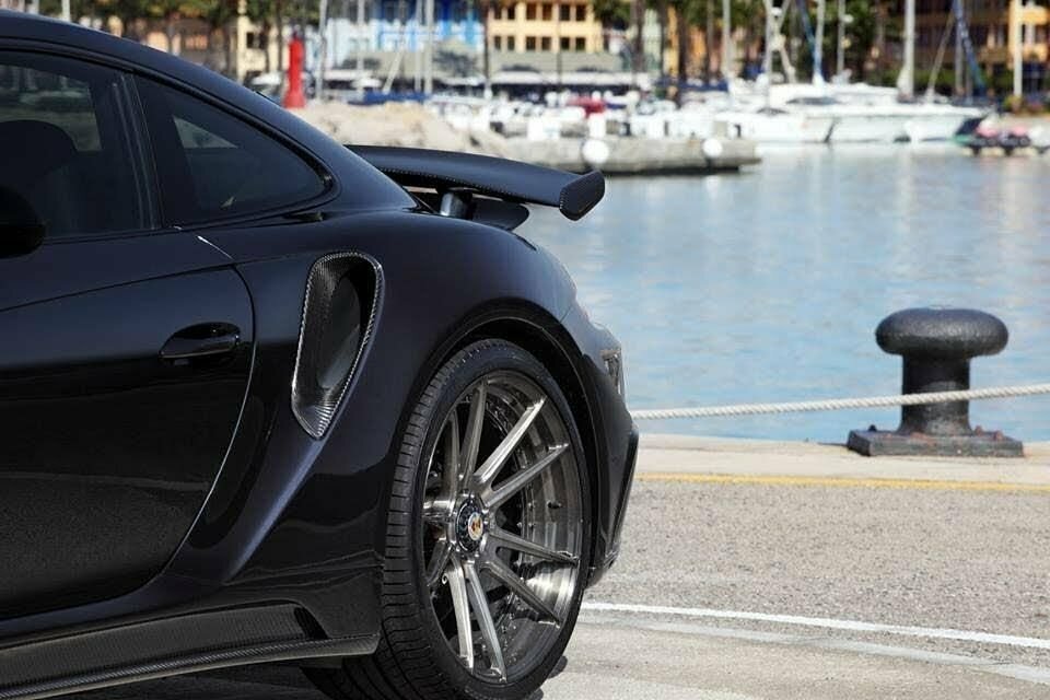 Porsche 911 3.8L 991 Turbo S Black #6