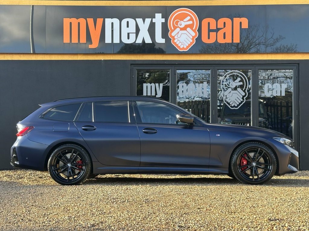 BMW 3 Series 3.0 M340d Mht Touring Hybrid Xdriv Blue #4