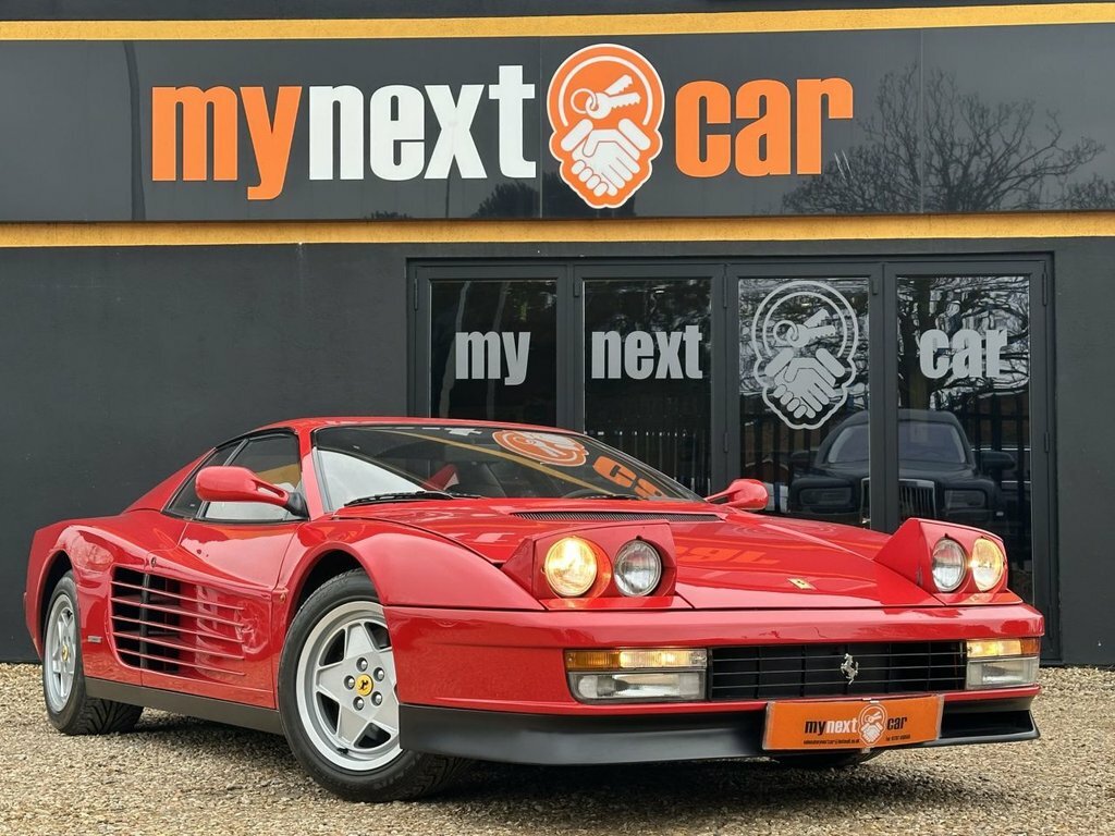 Ferrari Testarossa 4.9 Coupe 390 Bhp Red