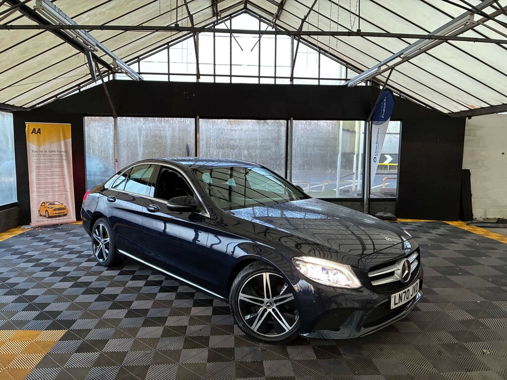 Mercedes-Benz C Class Saloon Blue