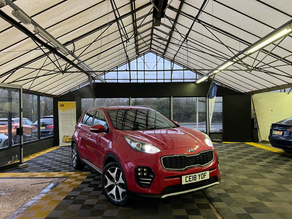 Kia Sportage Suv Red
