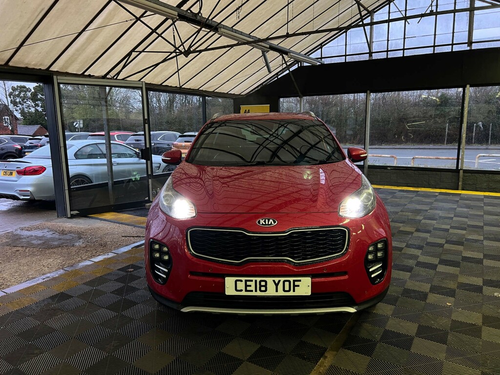 Kia Sportage Suv CE18YOF Red #3