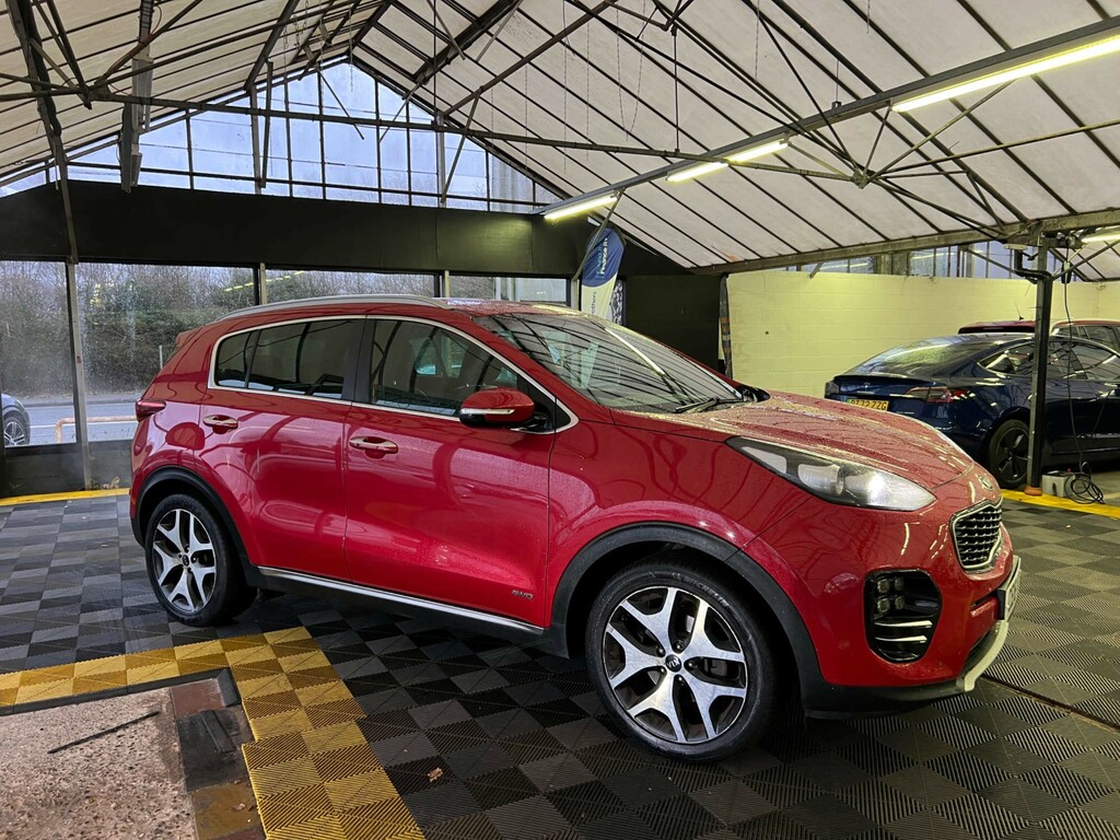Kia Sportage Suv CE18YOF Red #2