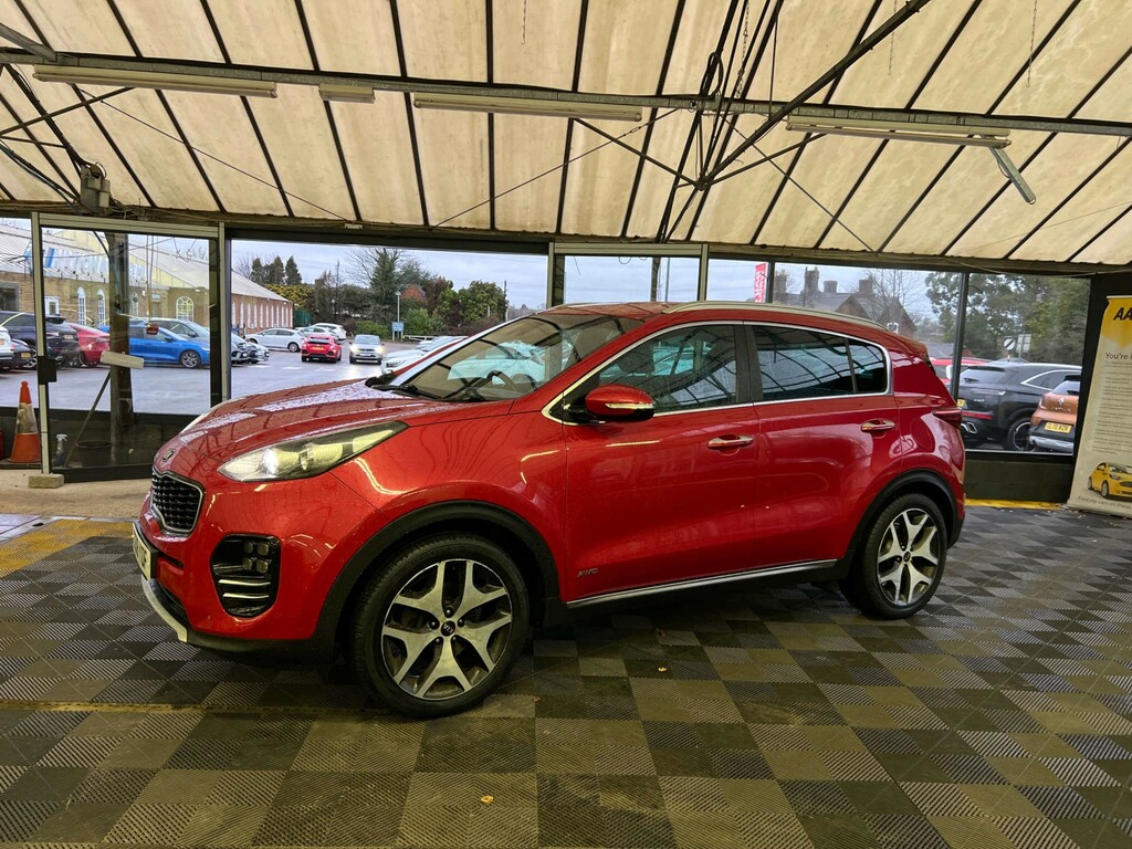 Kia Sportage Suv CE18YOF Red #4