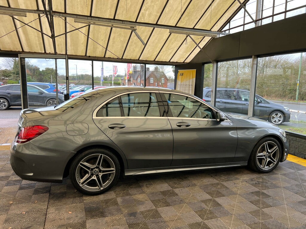 Mercedes-Benz C Class C 220 Amg Line Premium D YH19JHA Grey #6