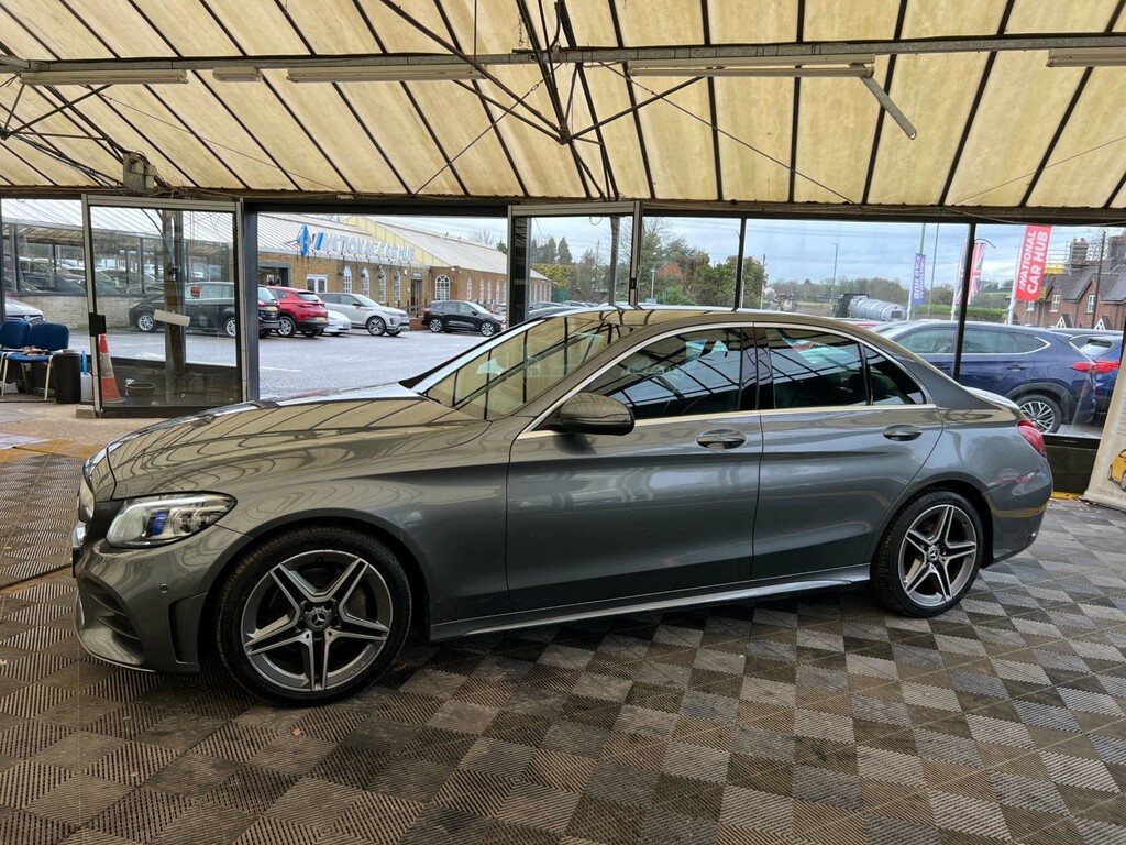 Mercedes-Benz C Class C 220 Amg Line Premium D YH19JHA Grey #3
