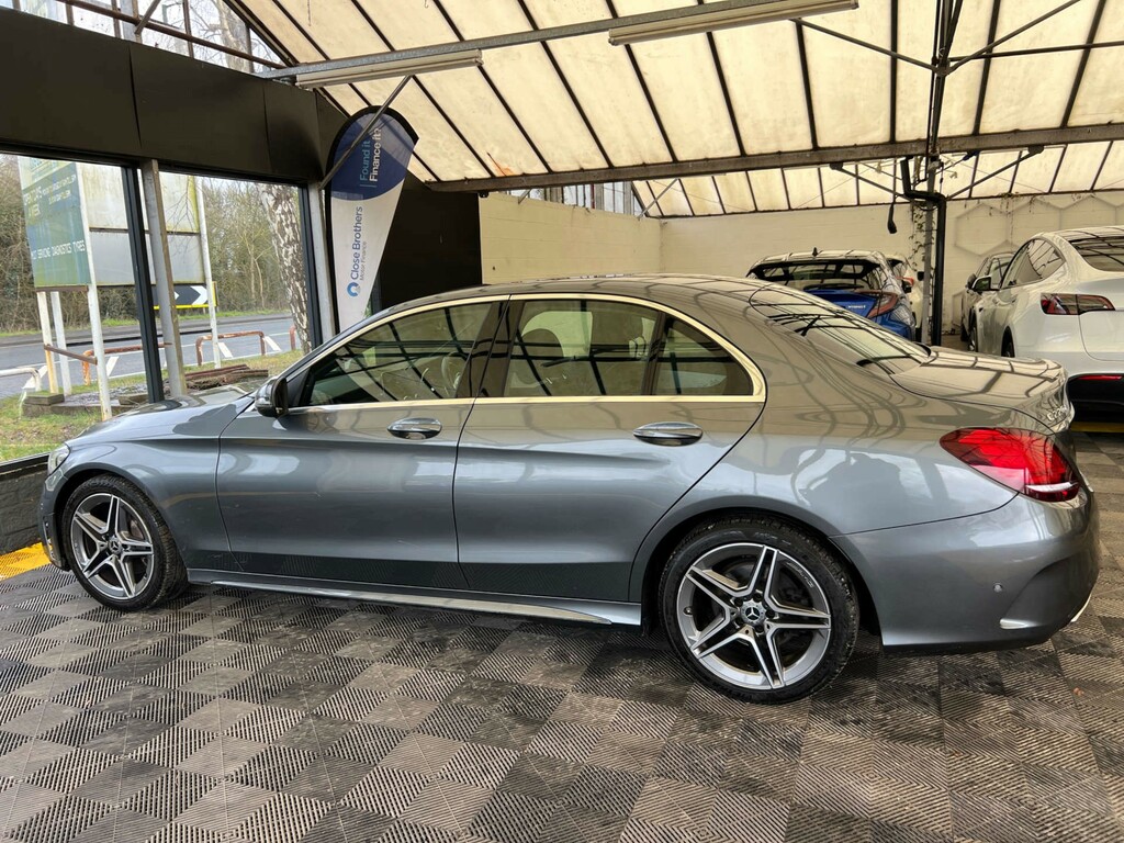Mercedes-Benz C Class C 220 Amg Line Premium D YH19JHA Grey #4