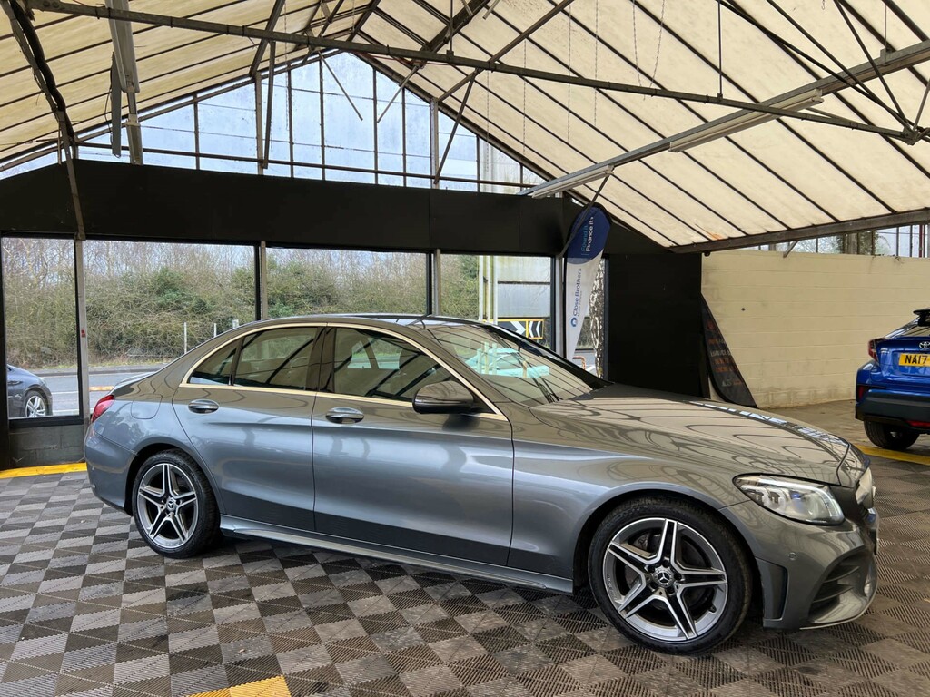 Mercedes-Benz C Class C 220 Amg Line Premium D YH19JHA Grey #2