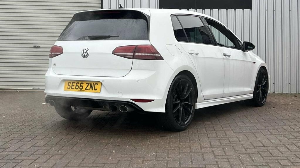 Volkswagen Golf 2.0 Tsi Bluemotion Tech R 201766 SE66ZNC White #5