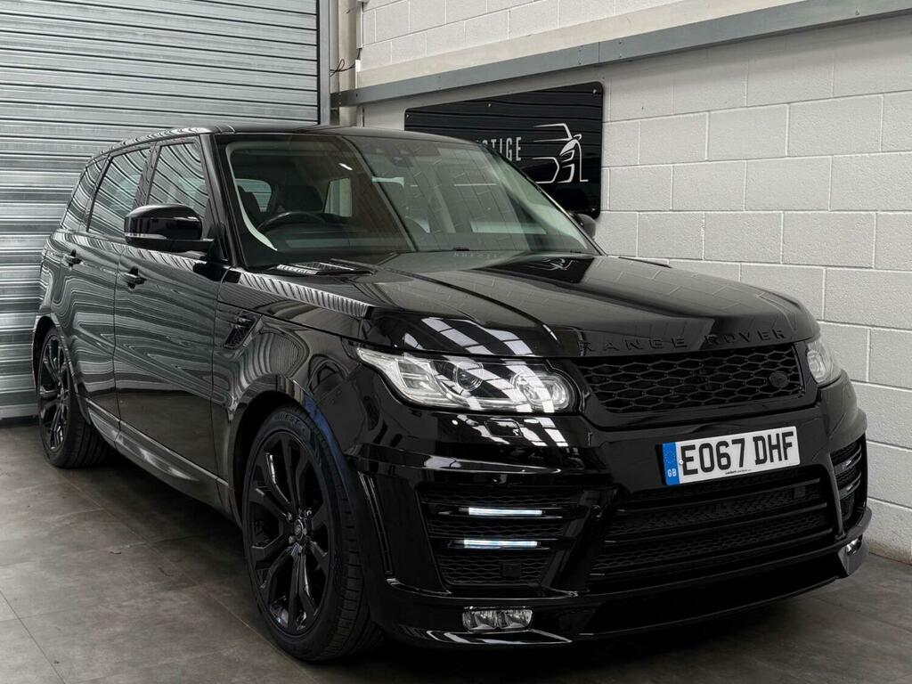 Land Rover Range Rover Sport 3.0 Sd V6 Hse 201767 EO67DHF Black
