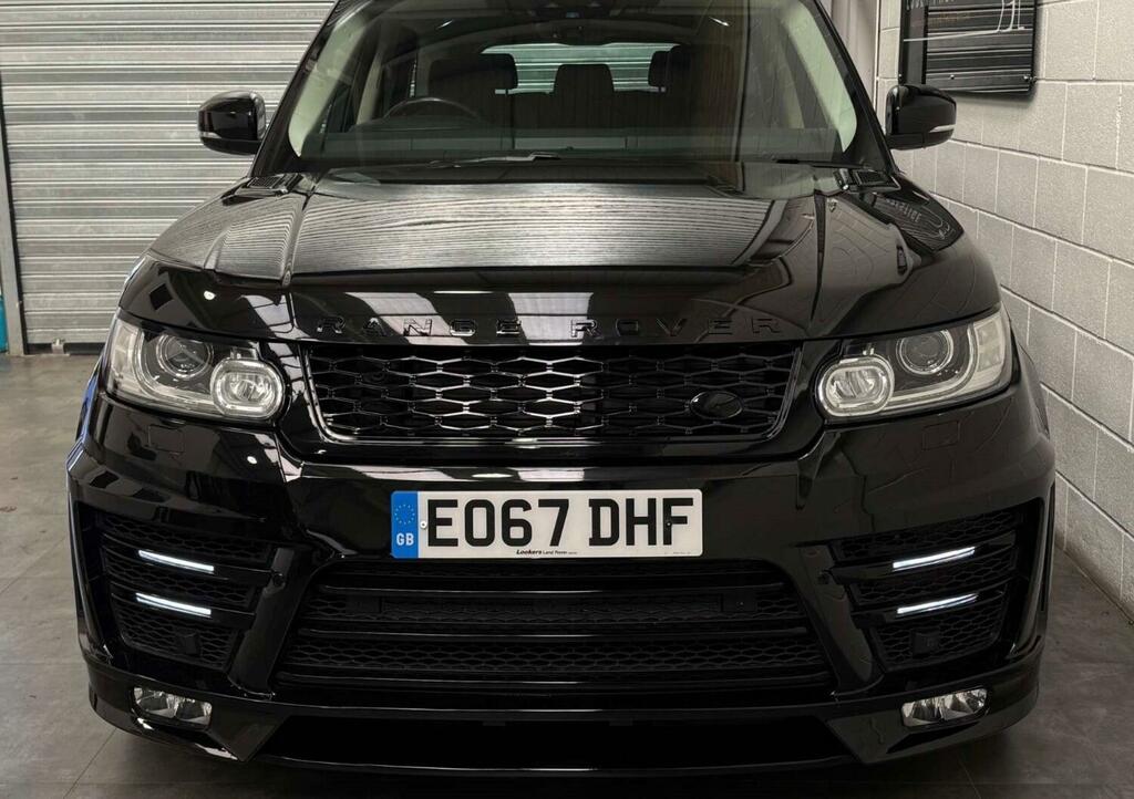 Land Rover Range Rover Sport 3.0 Sd V6 Hse 201767 EO67DHF Black #2