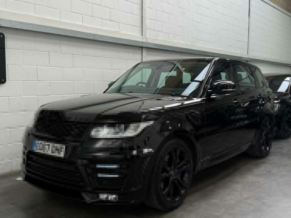 Land Rover Range Rover Sport 3.0 Sd V6 Hse 201767 EO67DHF Black #4