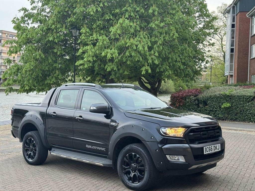Ford Ranger 3.2 Tdci Wildtrak 201766 BC66DKJ Black #3