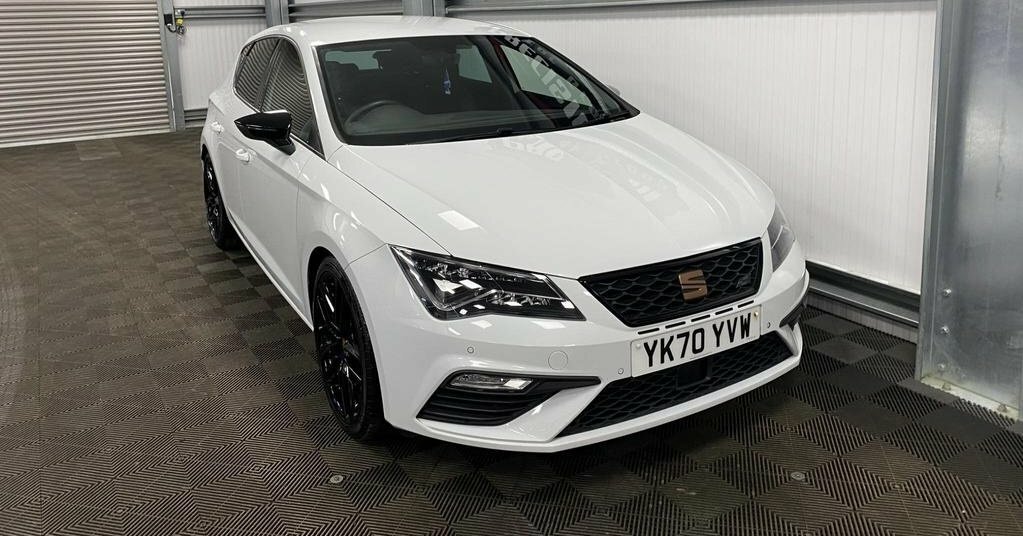 Seat Leon 2.0 Tsi Cupra 290 202070 YK70YVW White #5