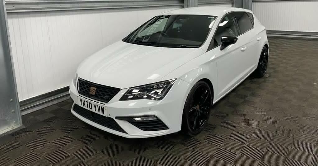 Seat Leon 2.0 Tsi Cupra 290 202070 YK70YVW White #4