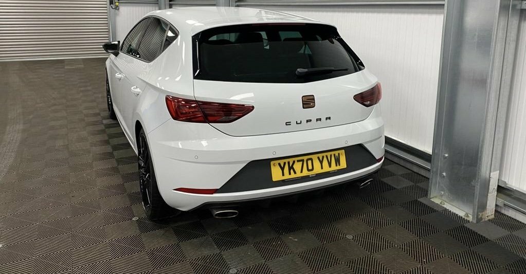 Seat Leon 2.0 Tsi Cupra 290 202070 YK70YVW White #6