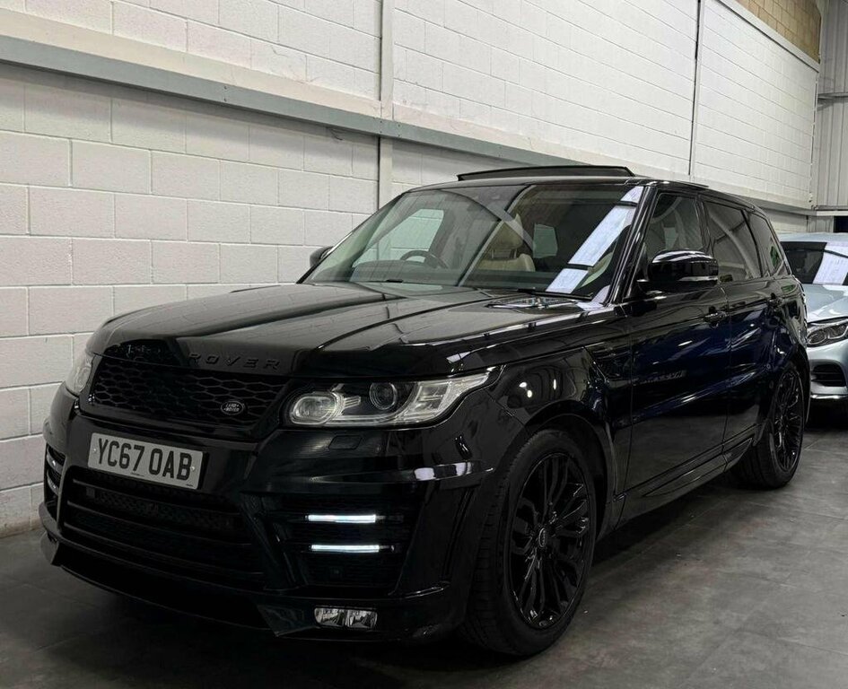 Land Rover Range Rover Sport 3.0 Sd V6 Hse 2018 Black #3