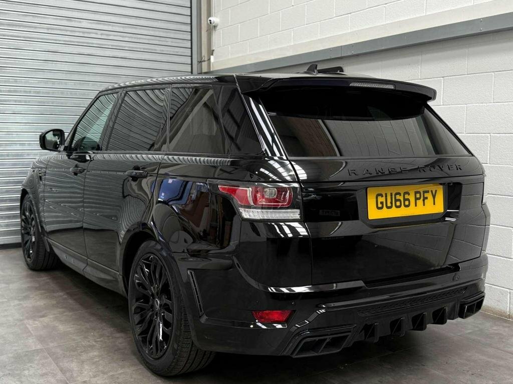 Land Rover Range Rover Sport 3.0 Sd V6 Hse 201666 GU66PFY Black #2