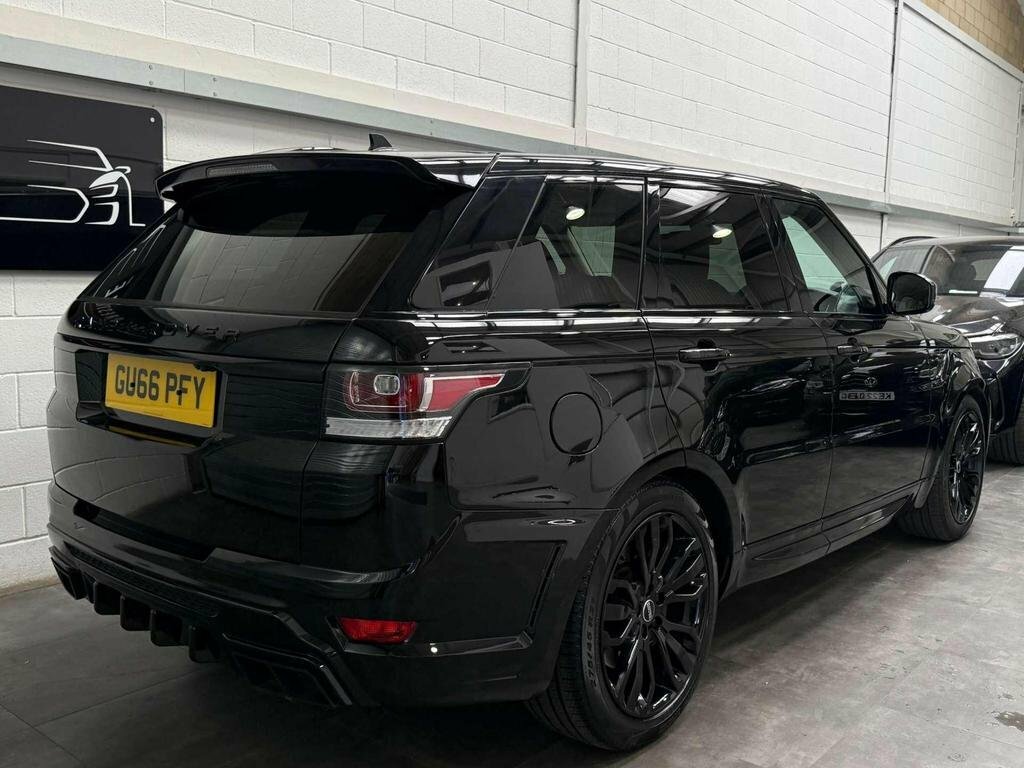 Land Rover Range Rover Sport 3.0 Sd V6 Hse 201666 GU66PFY Black #5
