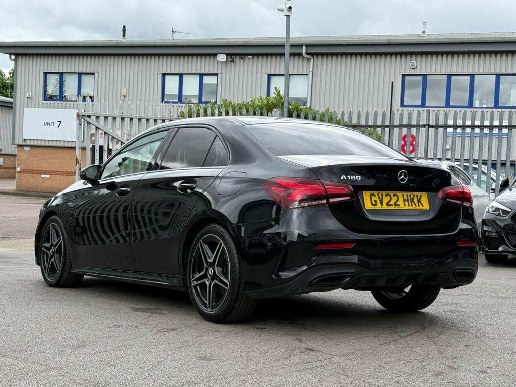 Mercedes-Benz A Class 1.3 A180 Amg Line Edition 202222 GV22HKK Black #5