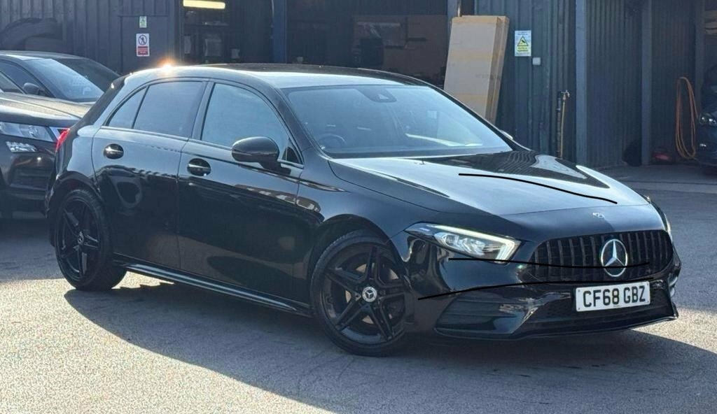 Mercedes-Benz A Class 1.5 A180d Amg Line 201968 CF68GBZ Black #4