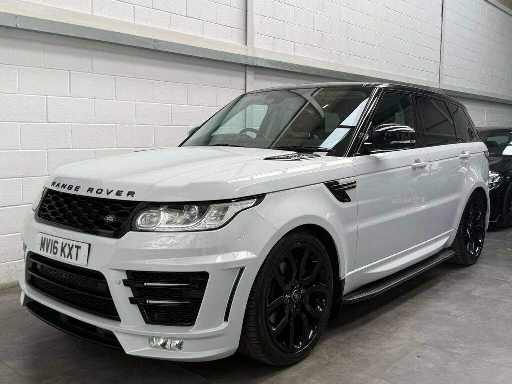 Land Rover Range Rover Sport 3.0 Sd V6 Hse 201616 MV16KXT White #2
