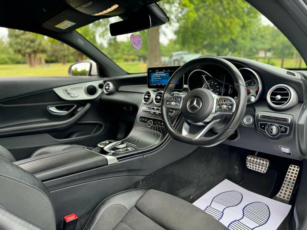 Mercedes-Benz C Class 2.0 C300d Amg Line 201919 KM19EUK White #2