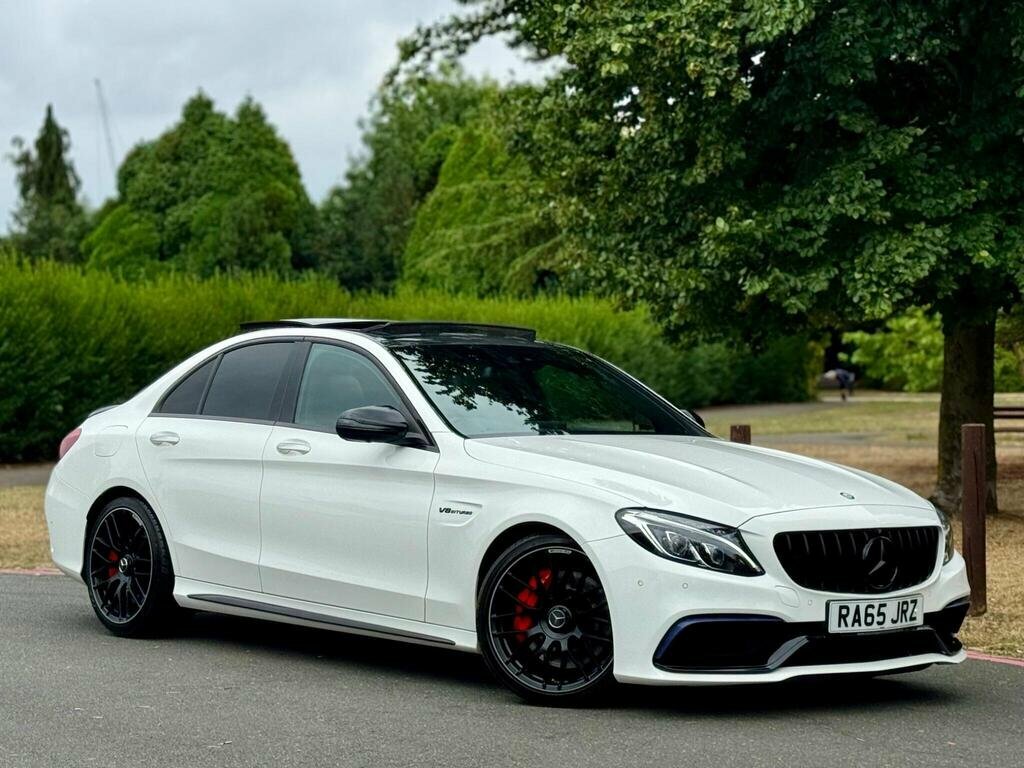 Mercedes-Benz C Class 4.0 C63 V8 Biturbo Amg 201665 RA65JRZ White #5