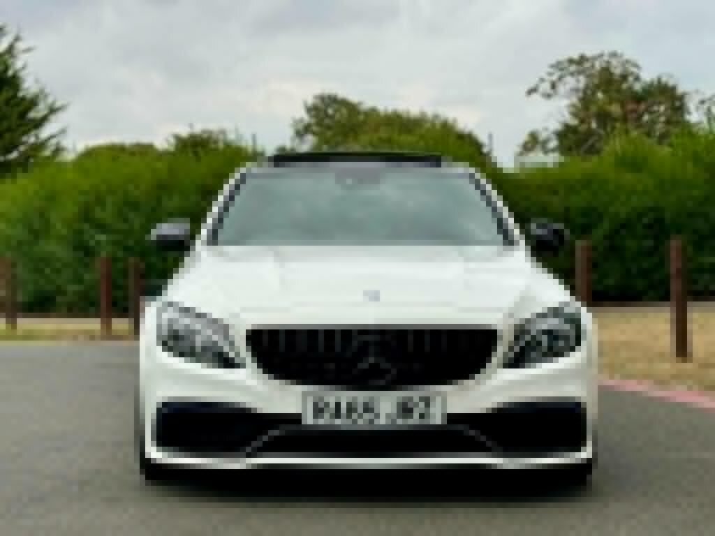 Mercedes-Benz C Class 4.0 C63 V8 Biturbo Amg 201665 RA65JRZ White #3