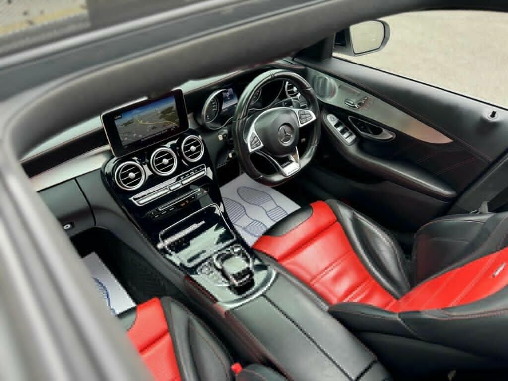 Mercedes-Benz C Class 4.0 C63 V8 Biturbo Amg 201665 RA65JRZ White #4