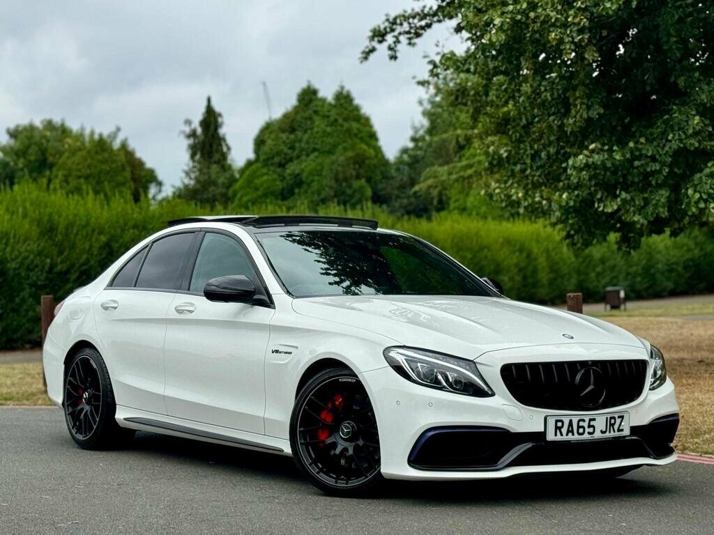 Mercedes-Benz C Class 4.0 C63 V8 Biturbo Amg 201665 RA65JRZ White