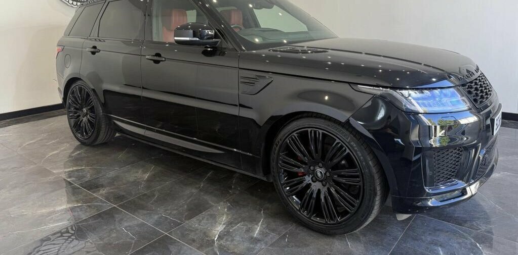 Land Rover Range Rover Sport 3.0 Sd V6 Hse Dynamic SC68VFE Black #5