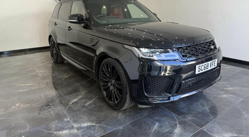 Land Rover Range Rover Sport 3.0 Sd V6 Hse Dynamic SC68VFE Black #2