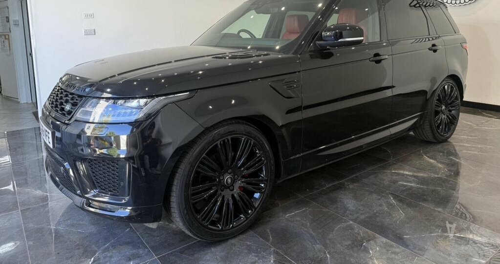 Land Rover Range Rover Sport 3.0 Sd V6 Hse Dynamic SC68VFE Black #3
