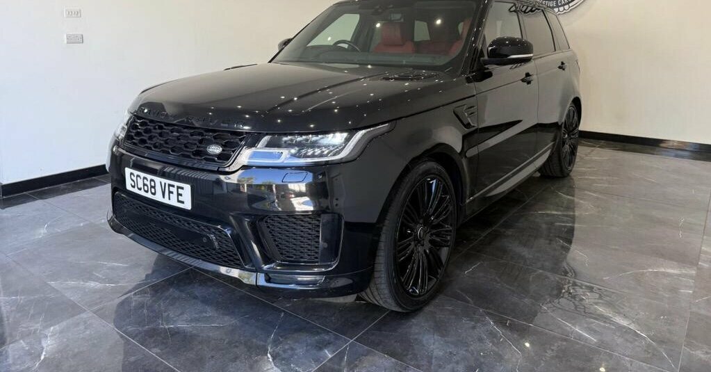 Land Rover Range Rover Sport 3.0 Sd V6 Hse Dynamic SC68VFE Black #4
