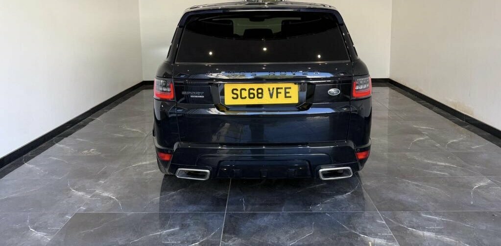 Land Rover Range Rover Sport 3.0 Sd V6 Hse Dynamic SC68VFE Black #6