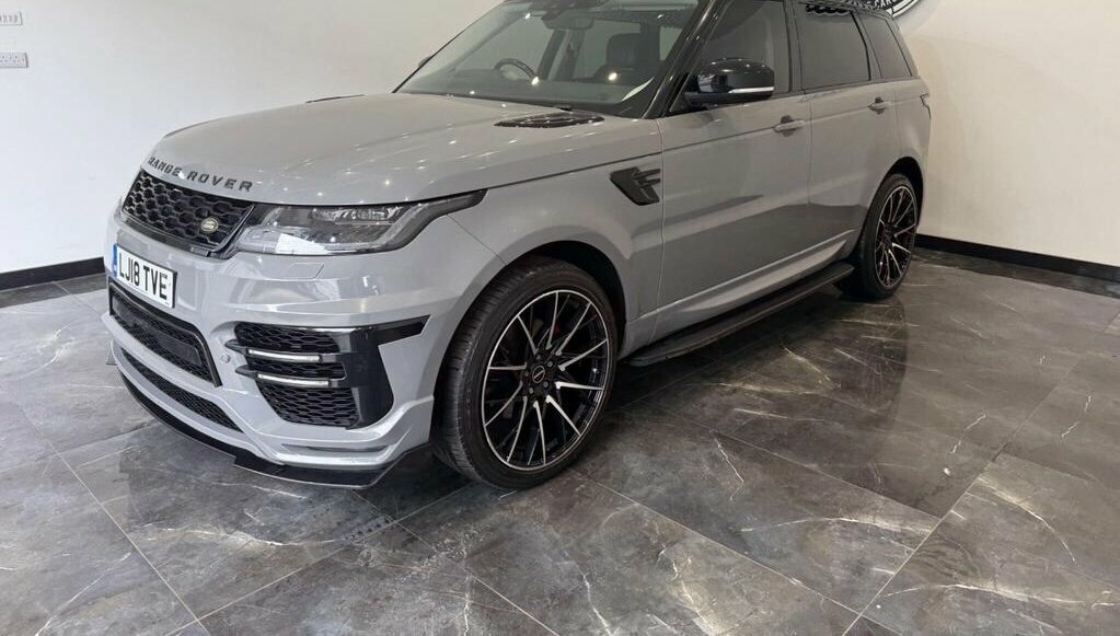 Land Rover Range Rover Sport 2.0 Sd4 Hse 201818 LJ18TVE Black #2