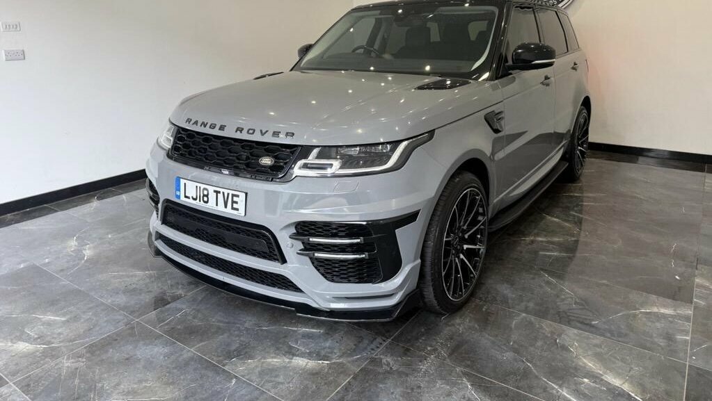 Land Rover Range Rover Sport 2.0 Sd4 Hse 201818 LJ18TVE Black #5