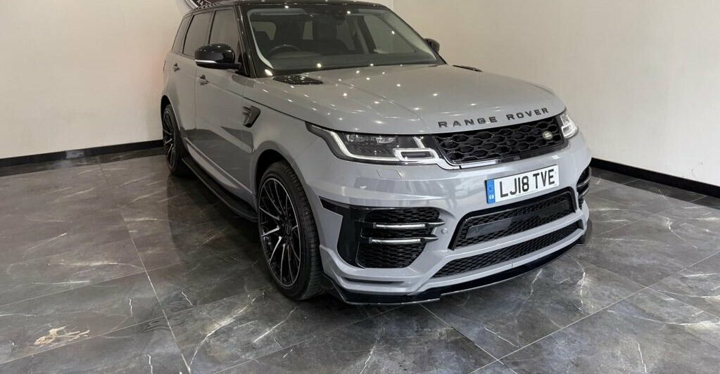 Land Rover Range Rover Sport 2.0 Sd4 Hse 201818 LJ18TVE Black #4