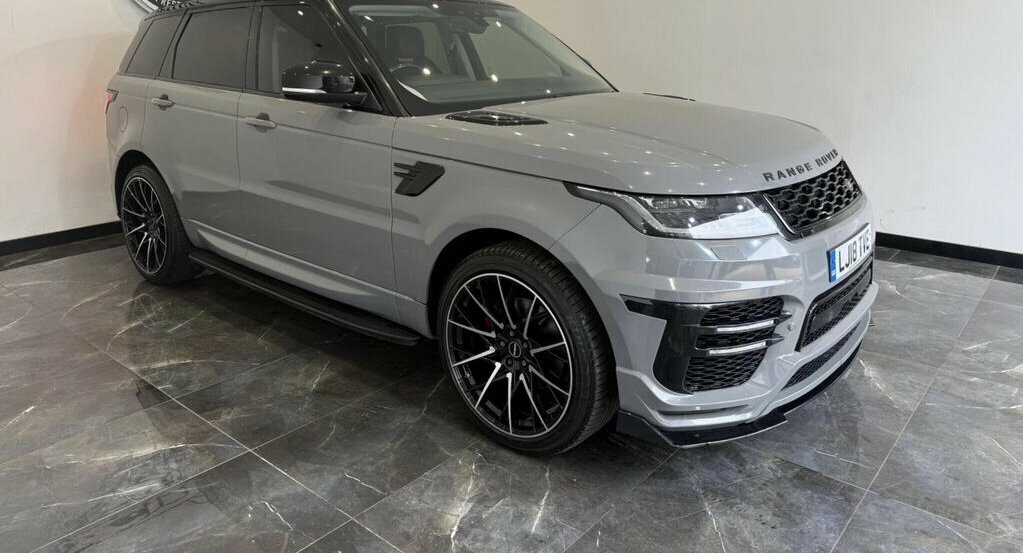 Land Rover Range Rover Sport 2.0 Sd4 Hse 201818 LJ18TVE Black #3