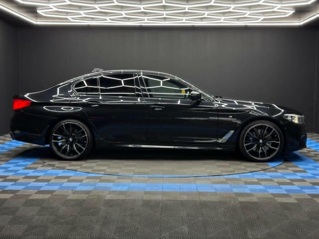 BMW 5 Series 3.0 540I Xdrive M Sport Saloon 201868 LP68ONW Black #2