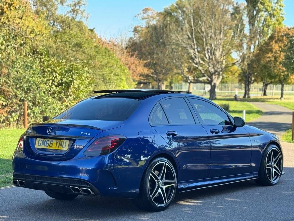 Mercedes-Benz C Class 3.0 C43 V6 Amg 201766 GM66YMU Blue #5