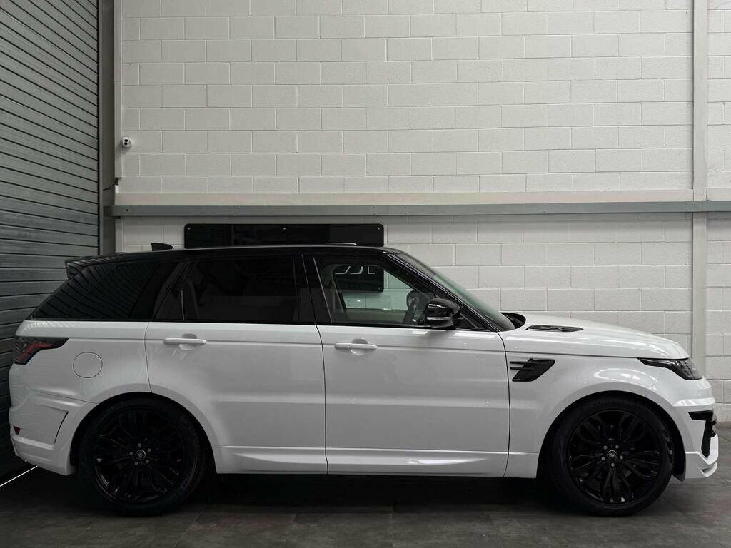 Land Rover Range Rover Sport 3.0 Sd V6 Hse 201818 LD18OMH White #5