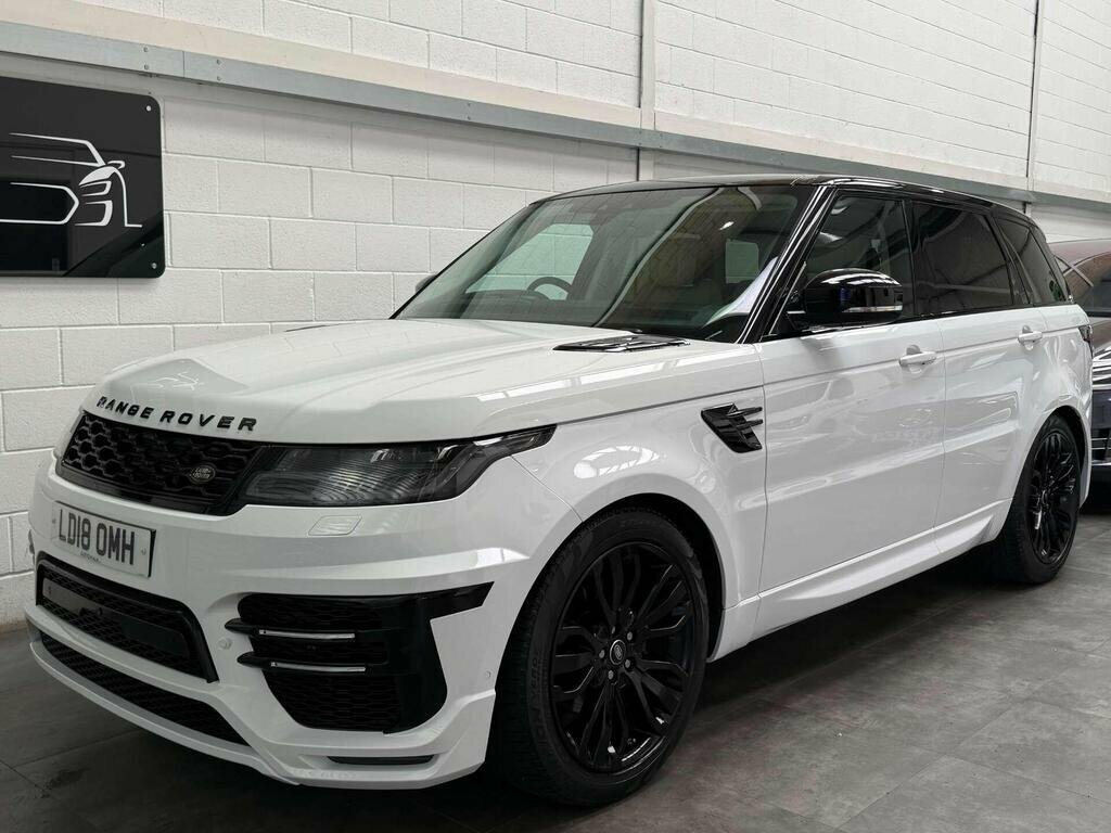 Land Rover Range Rover Sport 3.0 Sd V6 Hse 201818 LD18OMH White #2