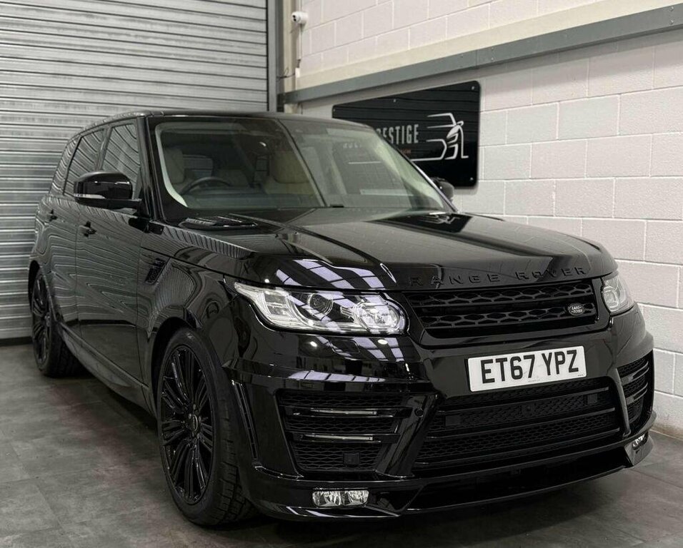 Land Rover Range Rover Sport 3.0 Sd V6 Hse 201767 ET67YPZ Black