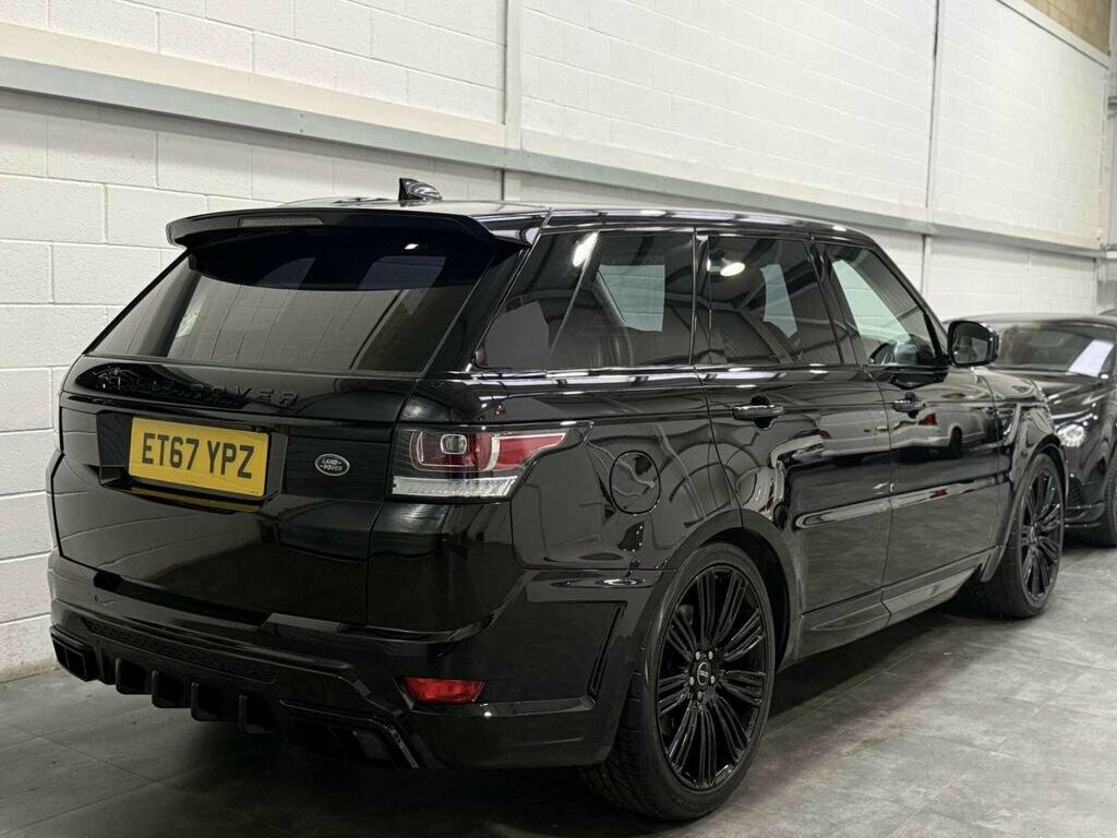 Land Rover Range Rover Sport 3.0 Sd V6 Hse 201767 ET67YPZ Black #2